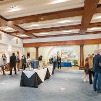 Full view of the Graduate Showcase in DeVos